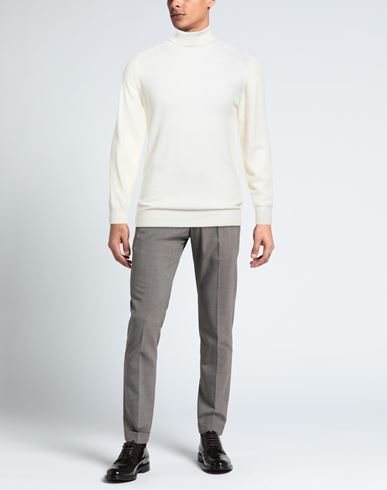 Man Turtleneck Ivory Size 3XL Viscose, Wool, Polyamide, Cashmere