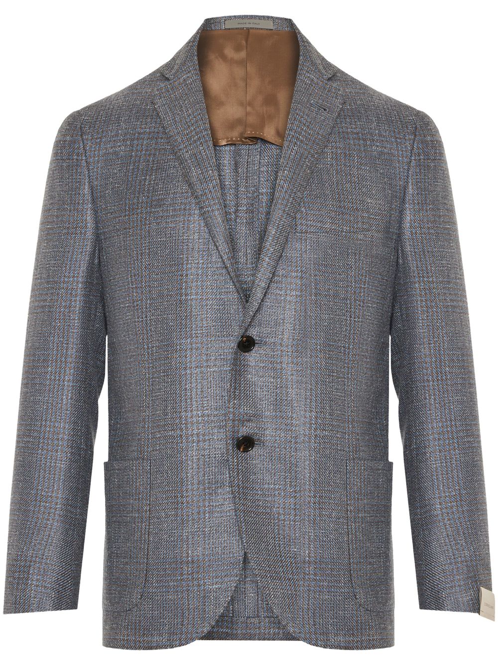 Single-breasted blazer - Blue