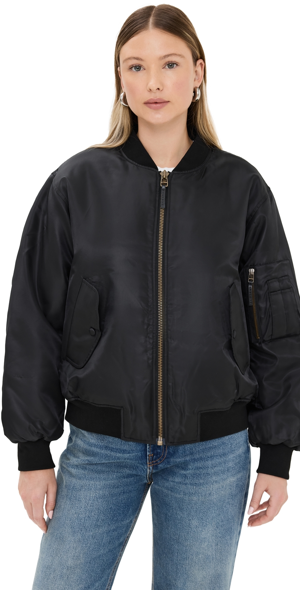 Leon Bomber Jacket Black