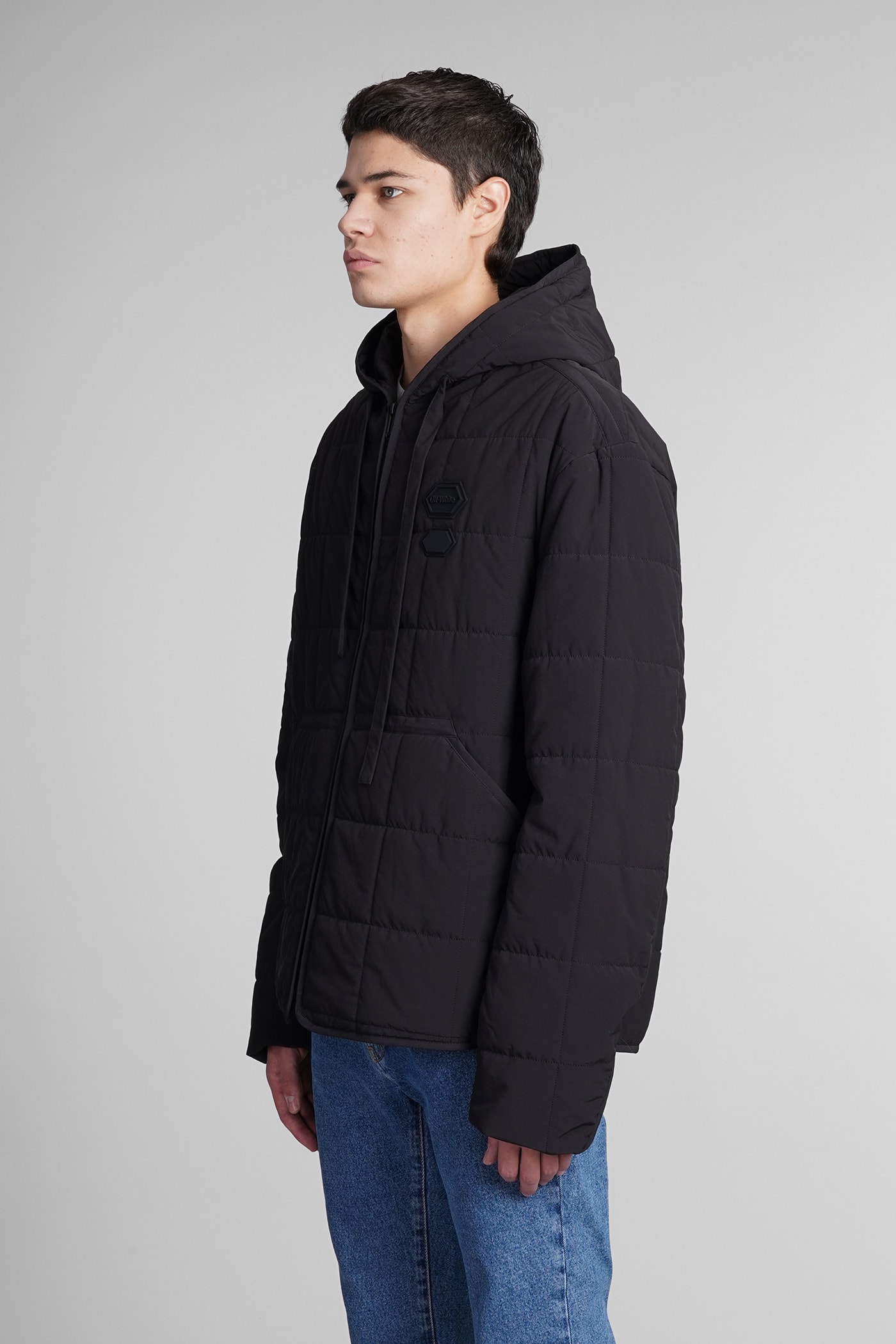 Bomber In Black Polyamide