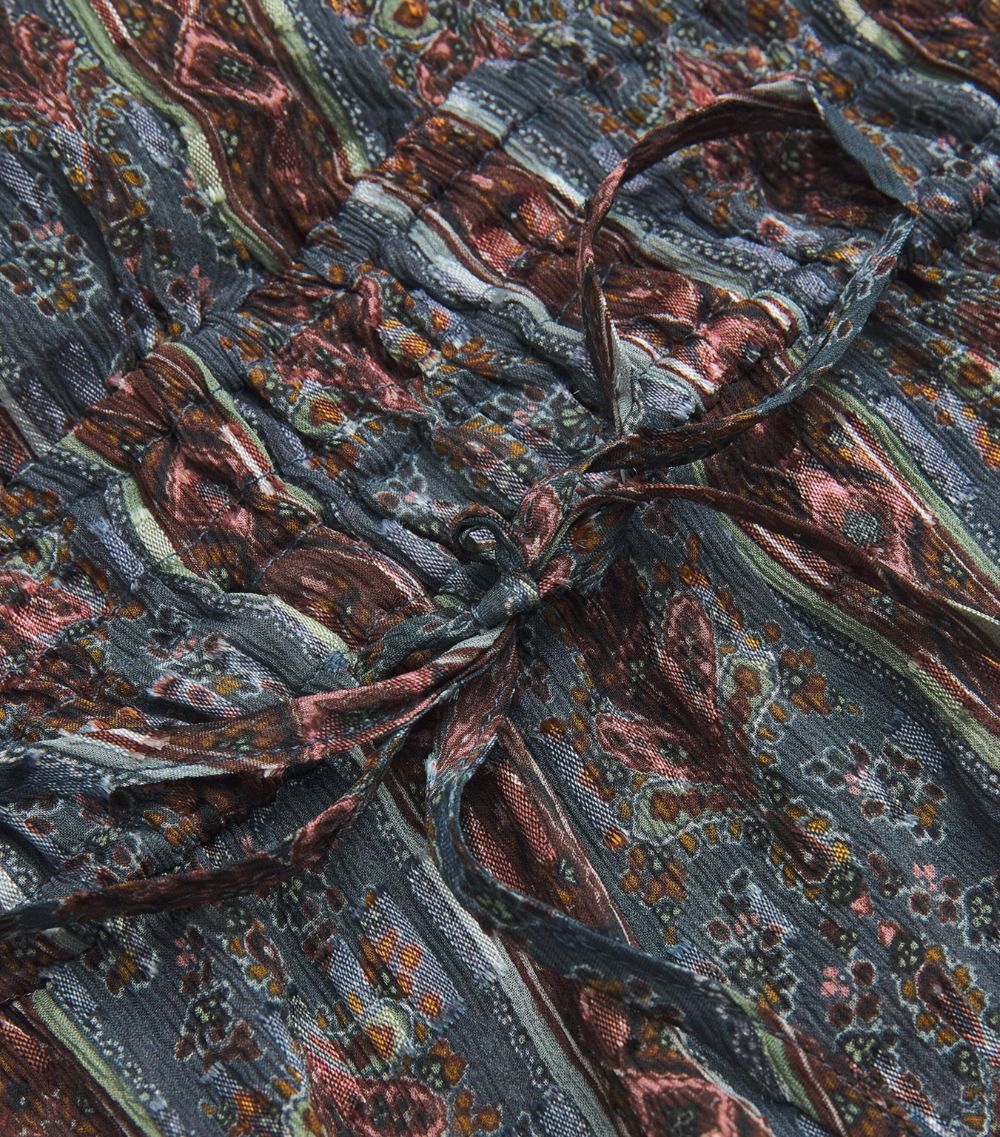 Silk-Blend Pancetta Blouse