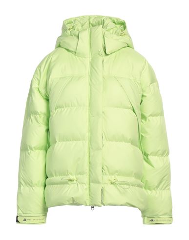 Adidas By Stella Mccartney Woman Puffer Lime green Size M Recycled polyester