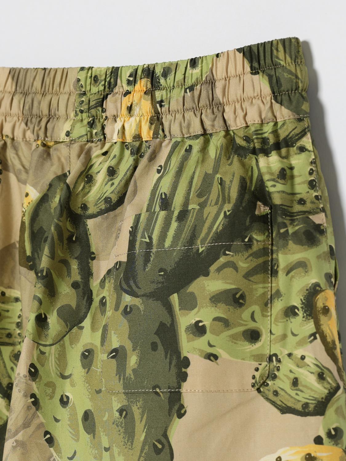 Shorts Kids color Yellow Cream