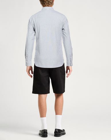 Man Shirt White Size S Cotton, Elastane