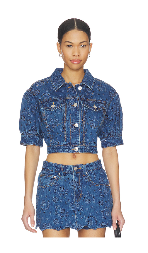 Steve Madden Serafina Jacket in Blue. S. Also in