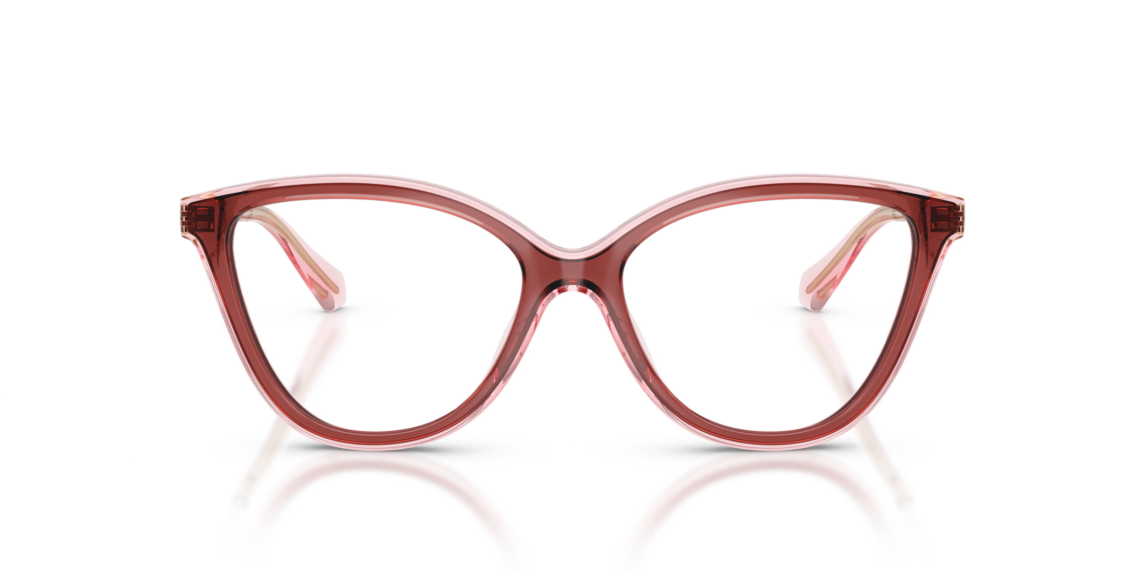Michael Kors Mujer Michael Kors MK4190U COSTA BRAVA 3913 Monturas ópticas Inyectado Marrón Transparente Cat Eye Norma