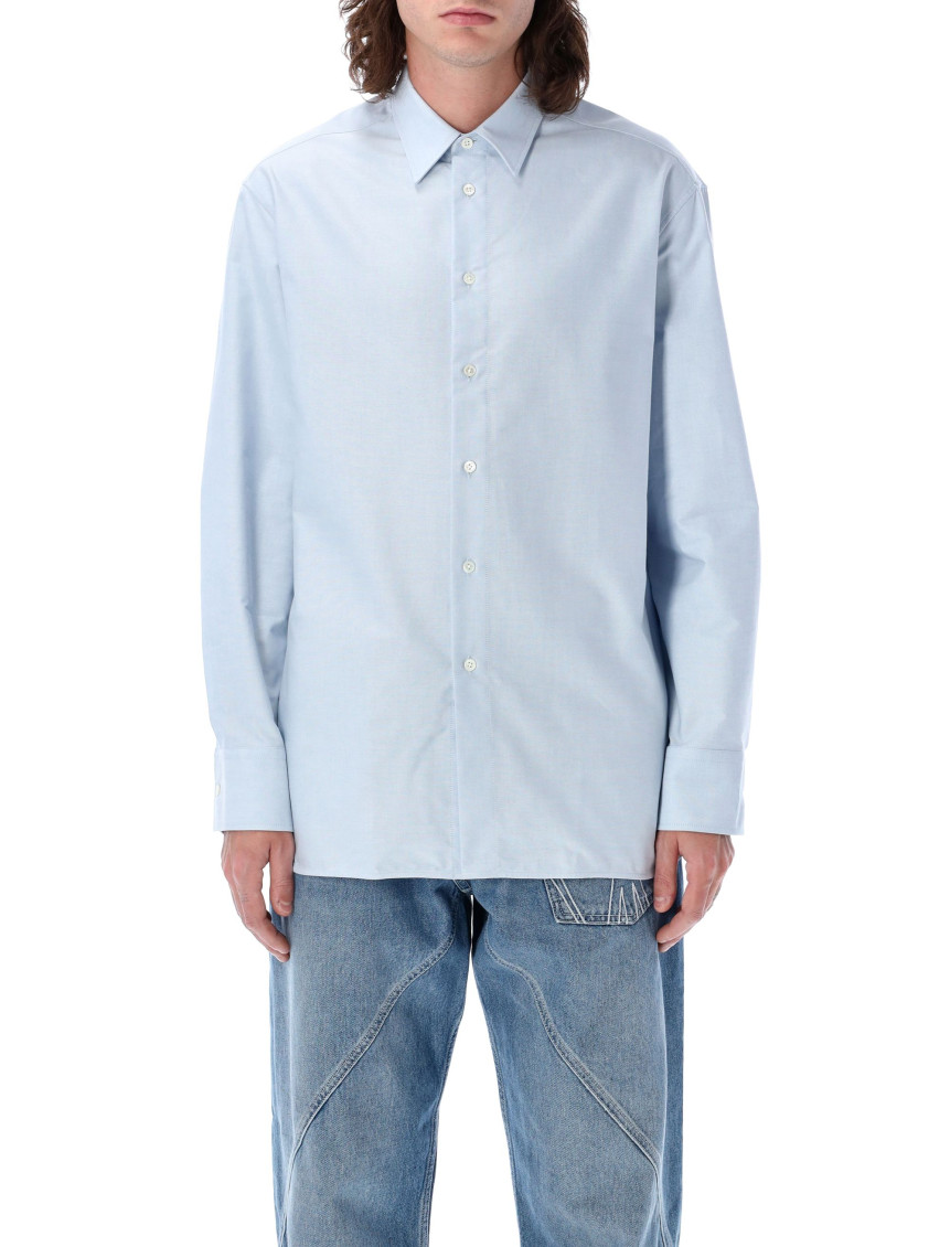 Cotton Oxford shirt - Blue