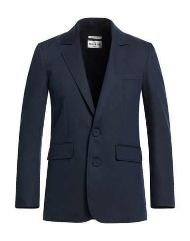 Man Blazer Midnight blue Size 36 Polyester, Viscose