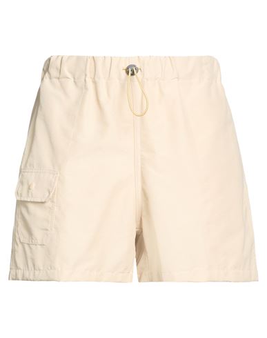 Man Shorts & Bermuda Shorts Beige Size S Cotton, Nylon