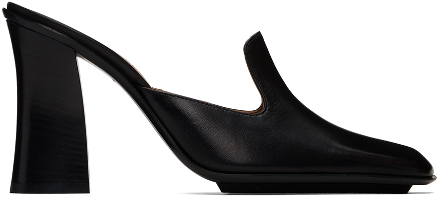 Bottega Veneta Black Step San Marco Mules