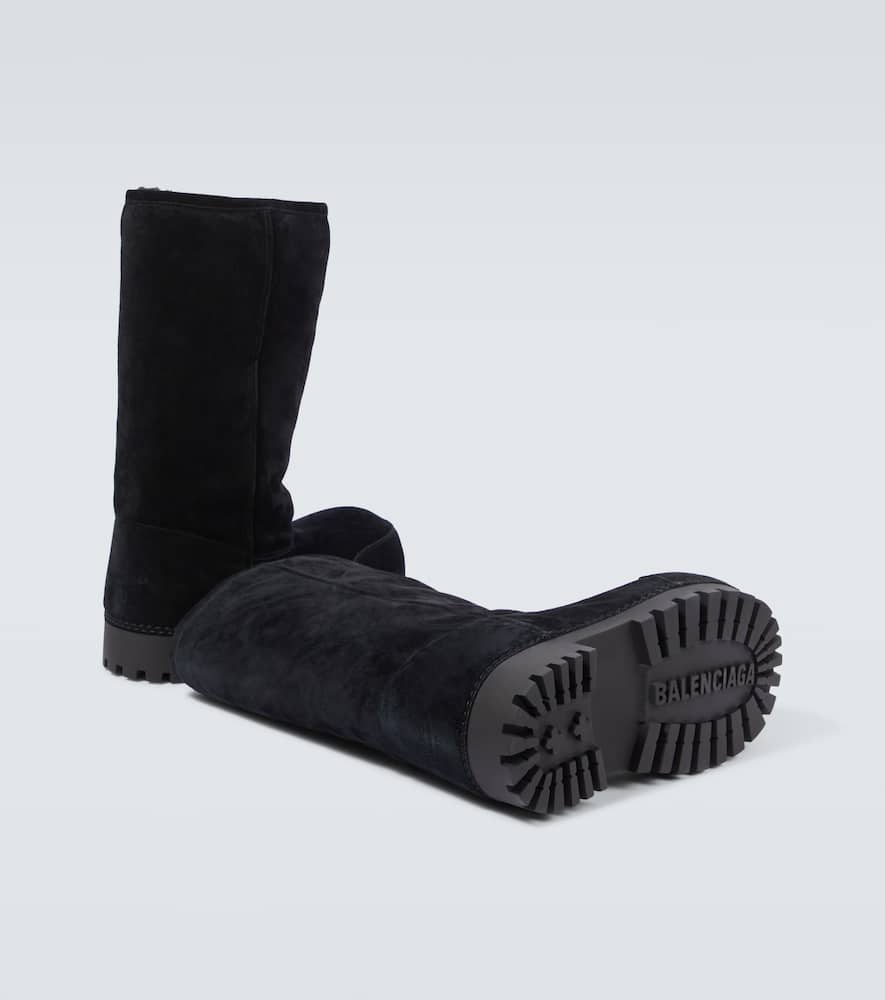 Alaska Fur High suede boots