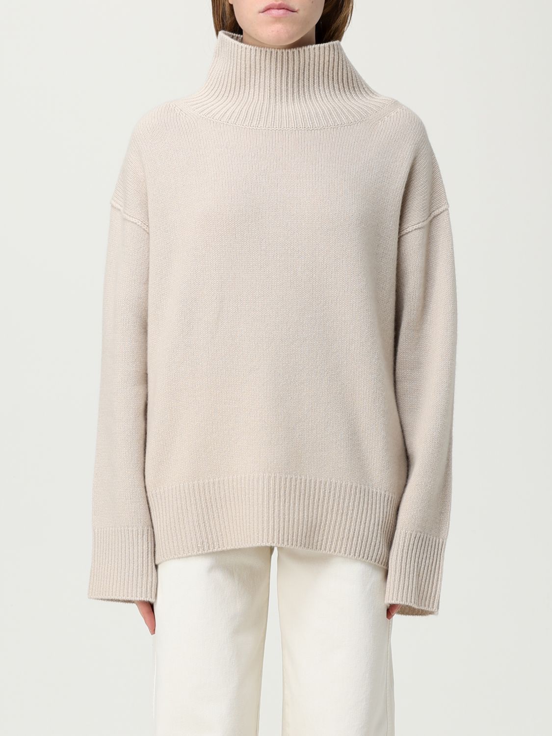 Soft Goat cashmere sweater - Neutrals