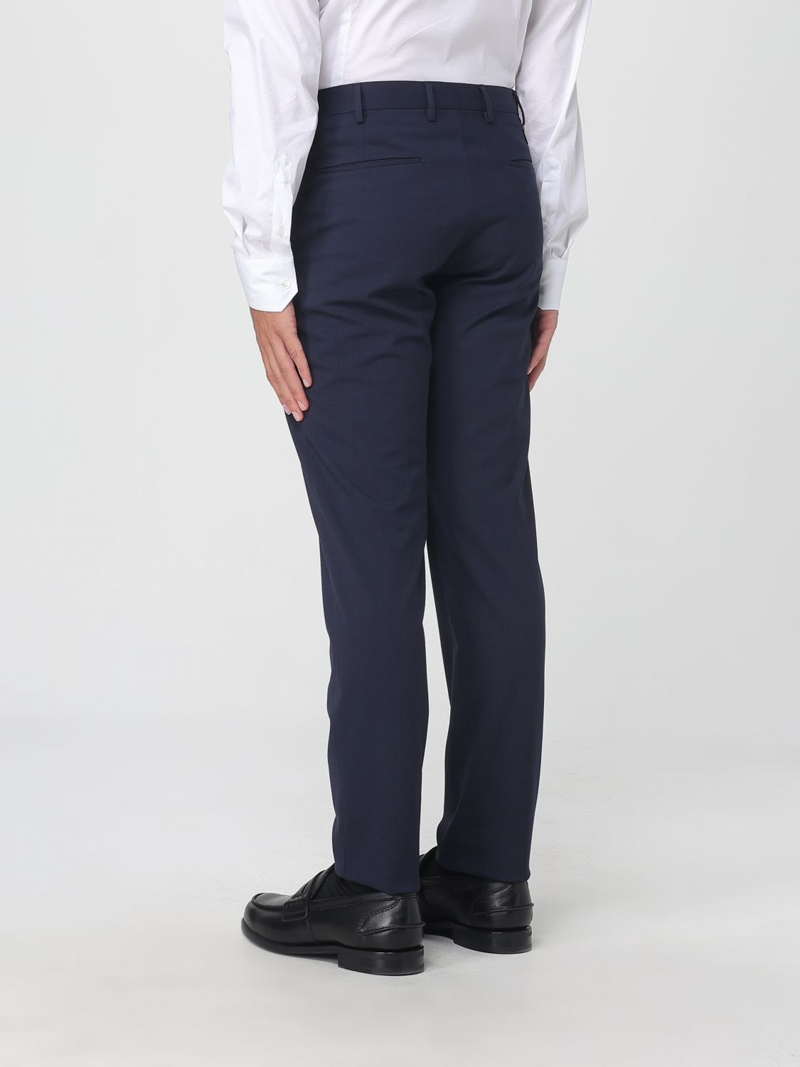 Pants Men color Blue