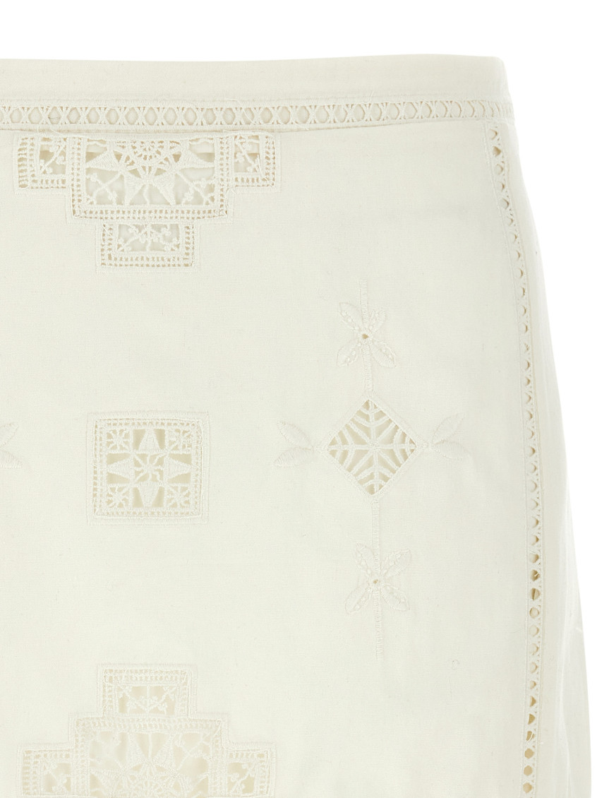 - Sandra Cotton Mini Skirt