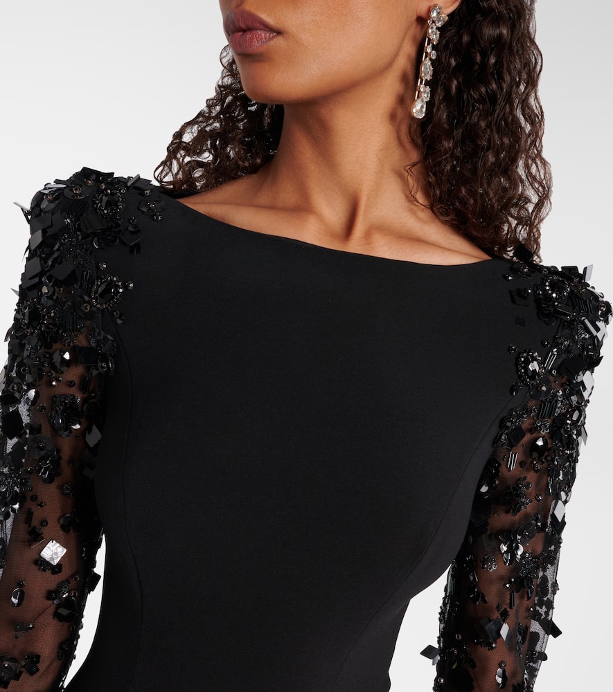 Sylvia embellished gown