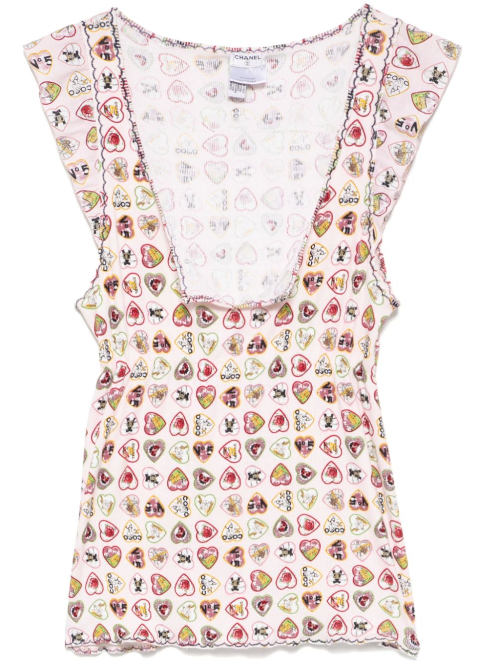 2006 Chanel Valentine Tanktop - Pink
