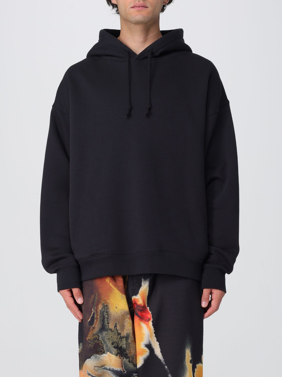 Sweatshirt Men color Black