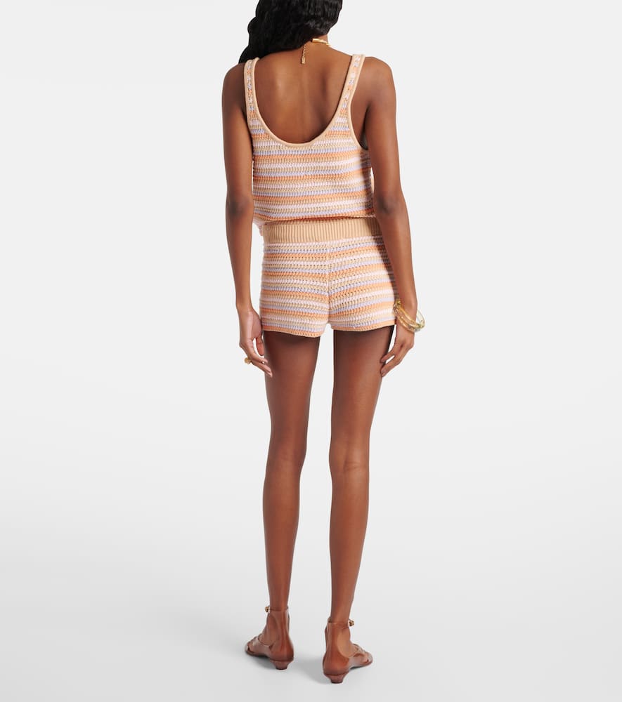 Chloé Knitted cotton shorts