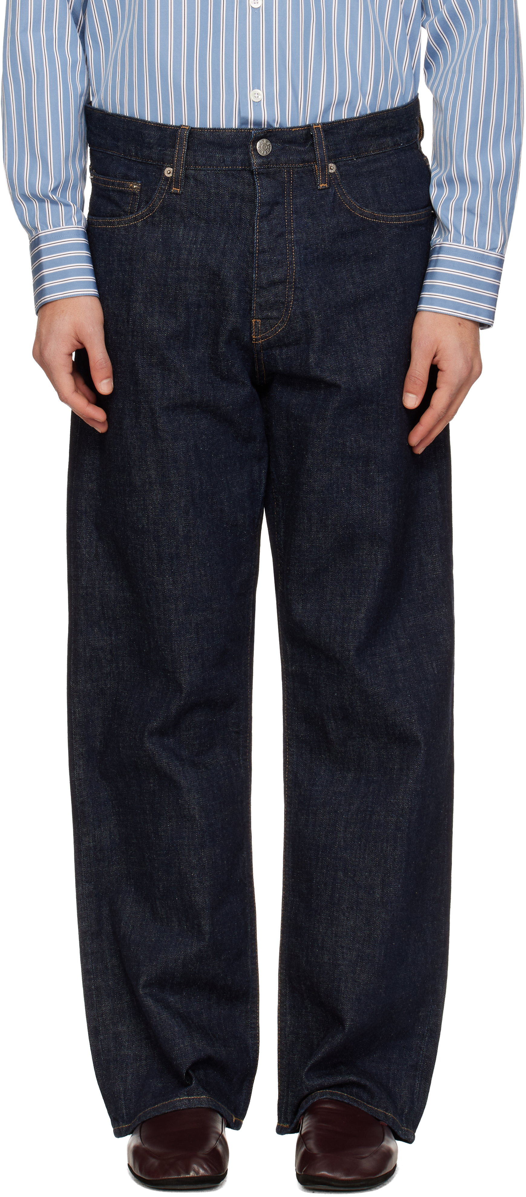 Blue Loose Jeans