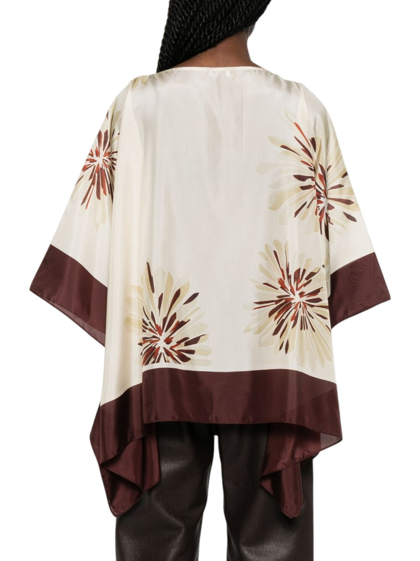 Printed Silk Blouse