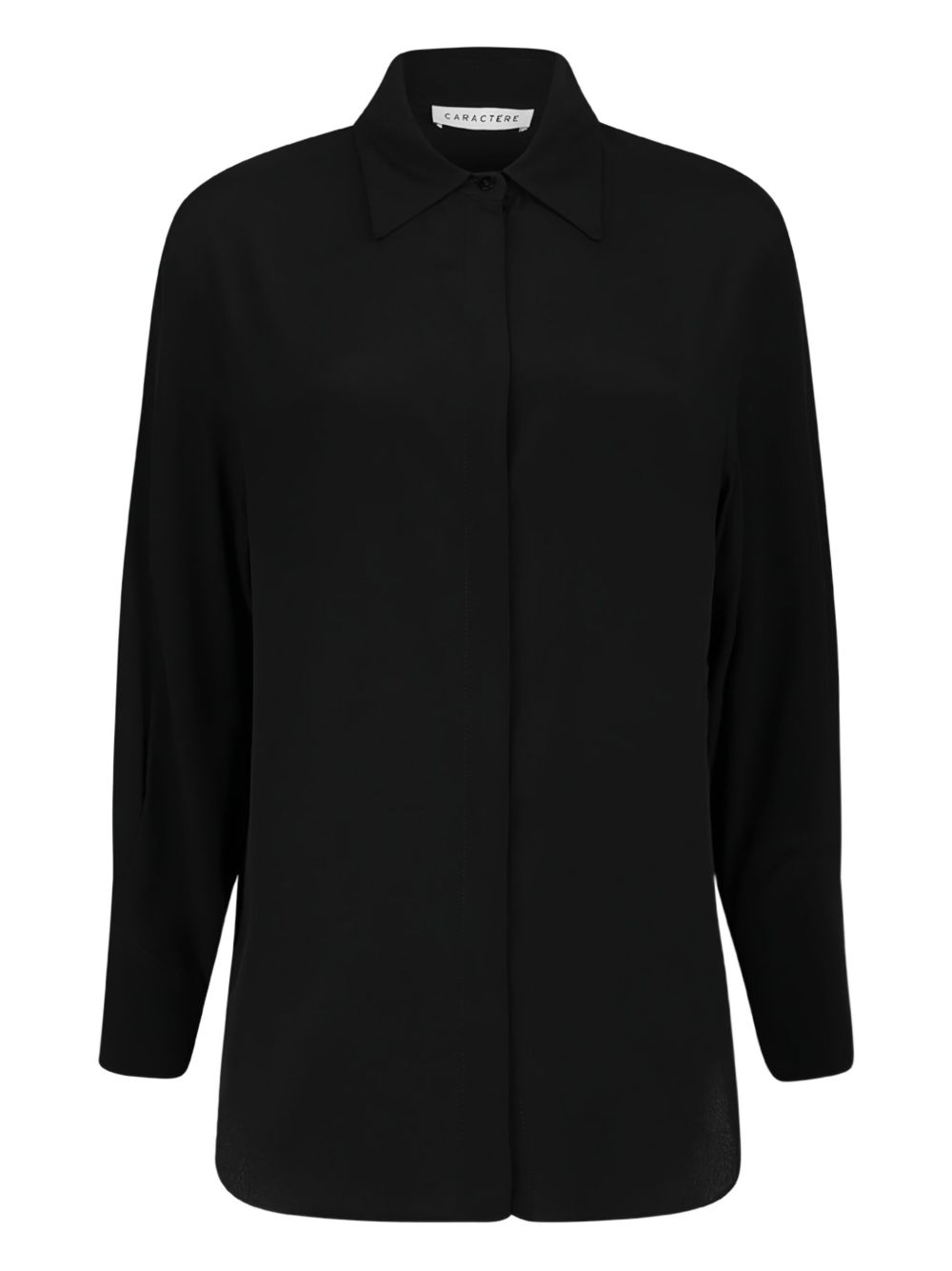 Caractère cotton shirt - Black