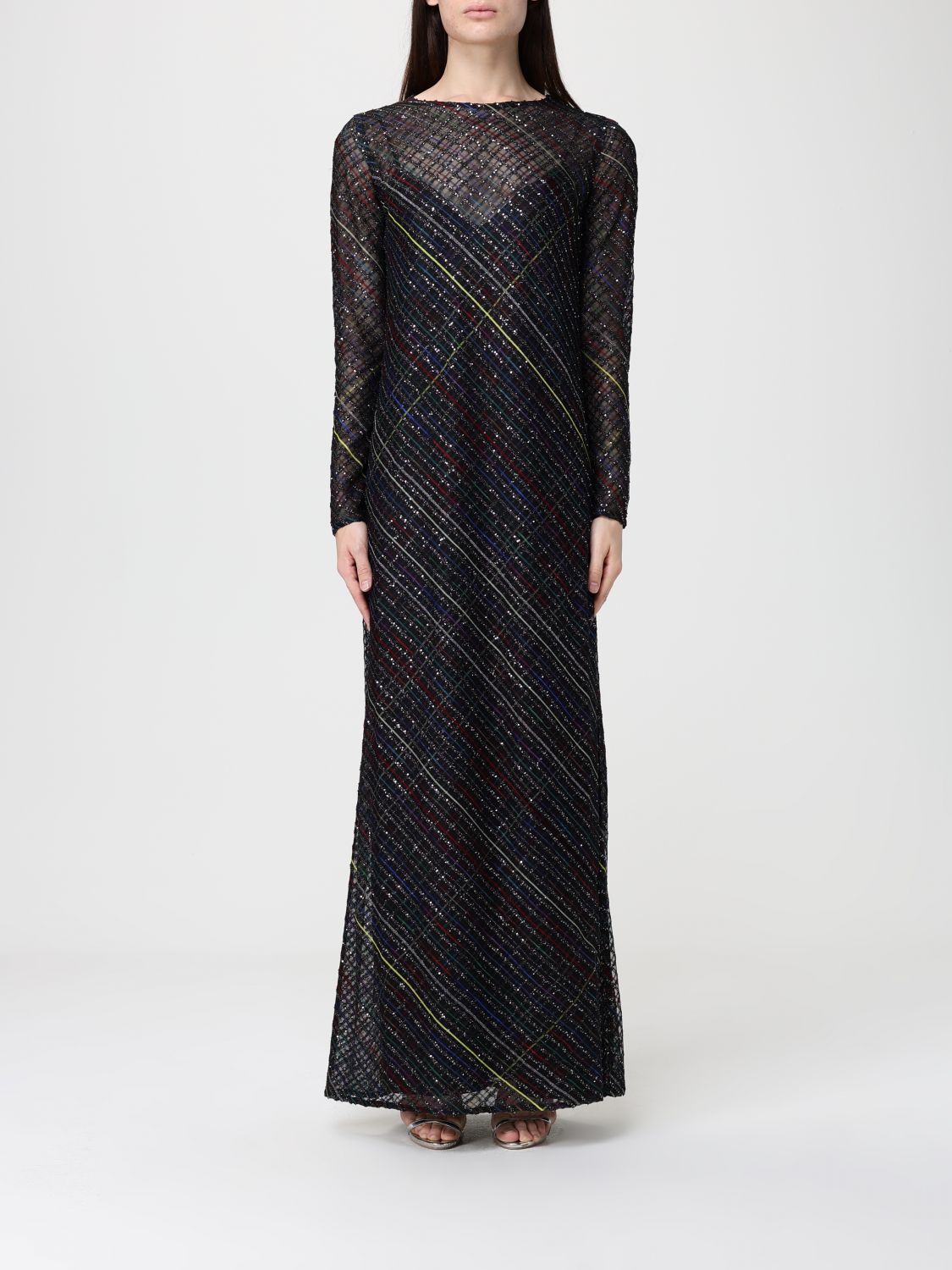Dress Woman color Grey