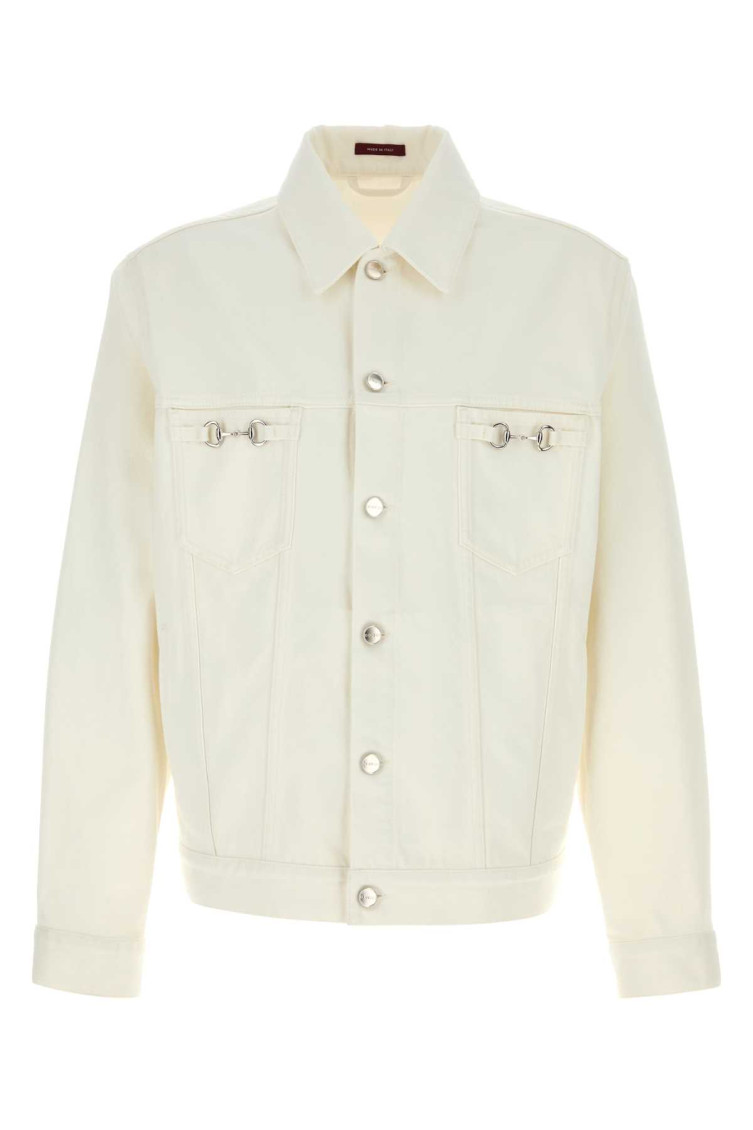 White Denim Jacket