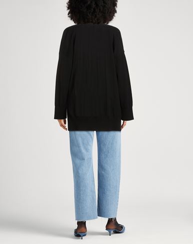 Woman Cardigan Black Size 10 Merino Wool