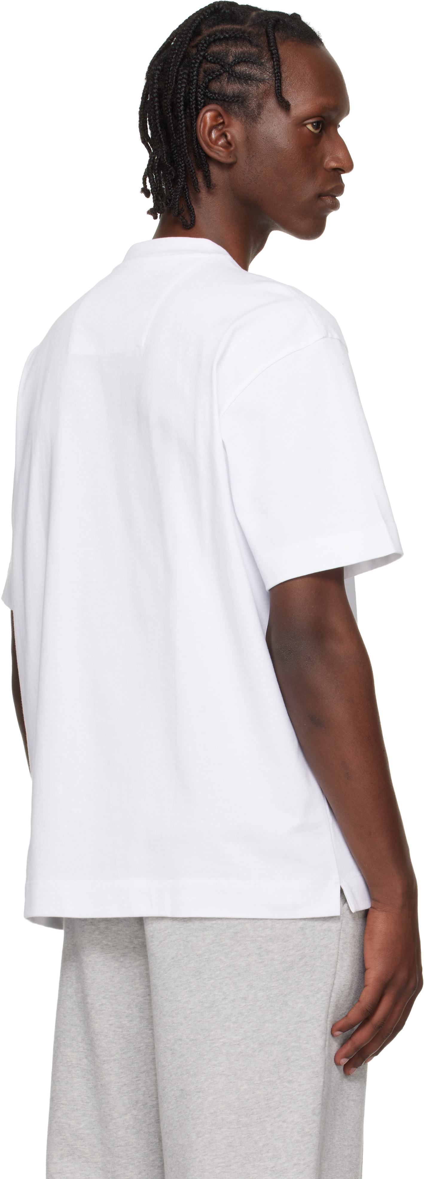 White Emed-Logo T-shirt