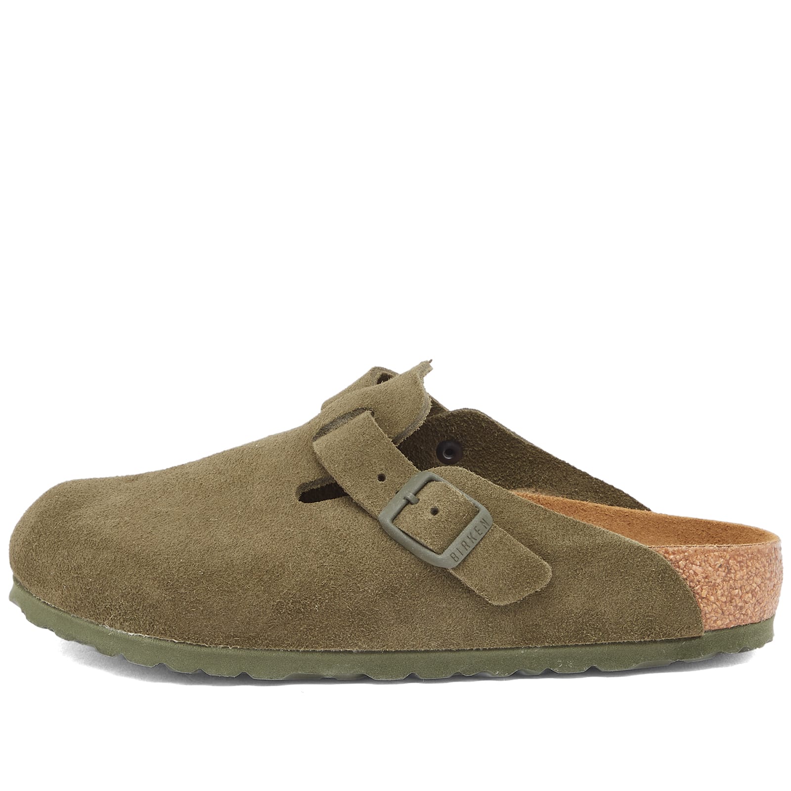 Boston Clog - Thyme Suede