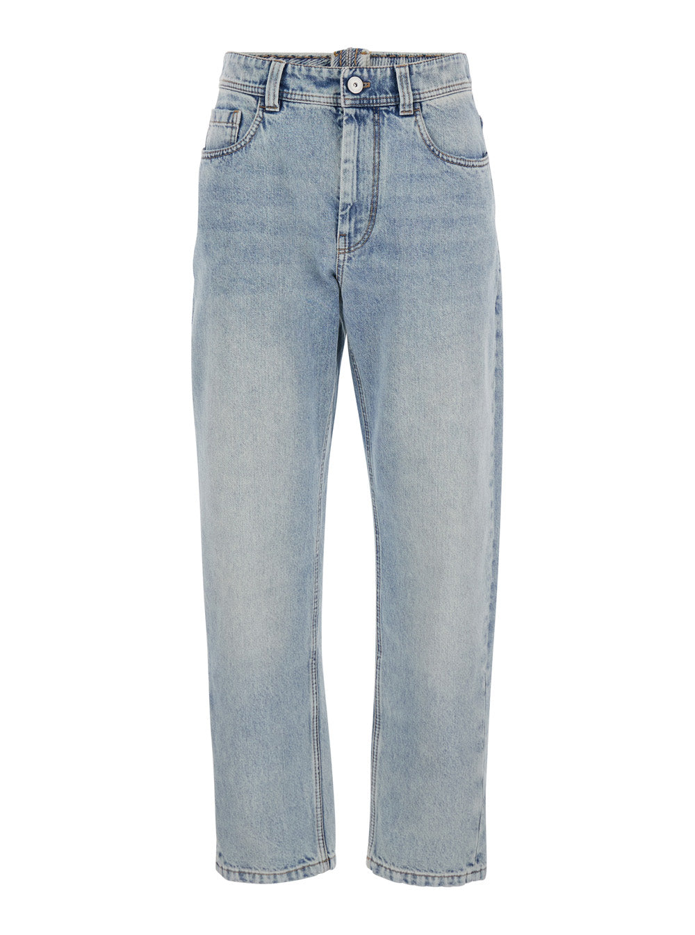 Light Blue Denim Jeans — Blue