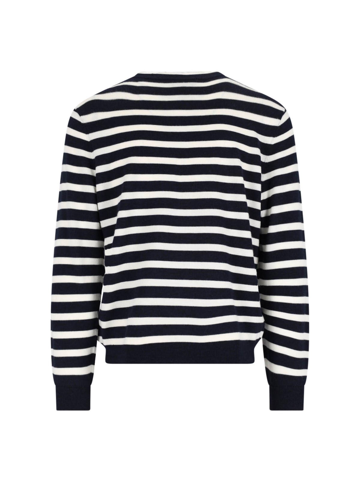 Striped Virgin Wool Sweater