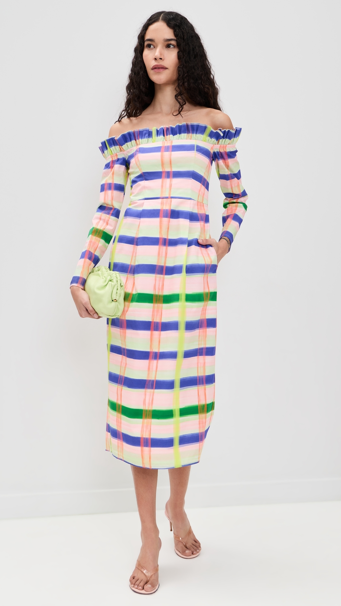 Sara Dress Aqua