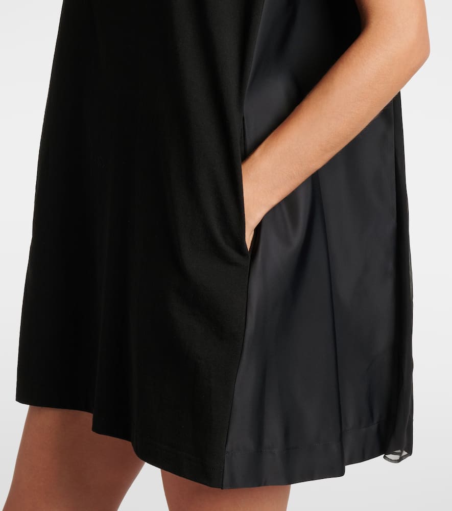 Paneled minidress