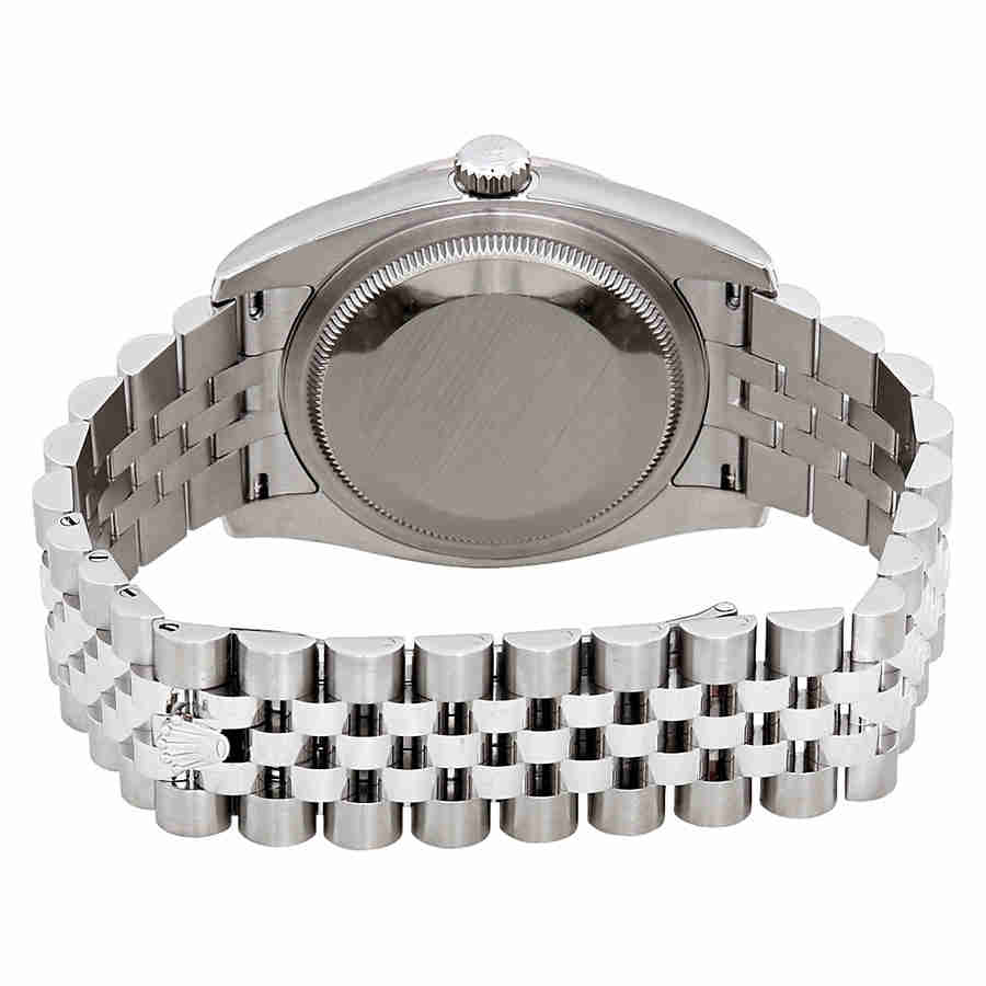 Oyster Perpetual Datejust 36 Black Dial Stainless Steel Jubilee Bracelet Automatic Ladies Watch 116244BKDJ