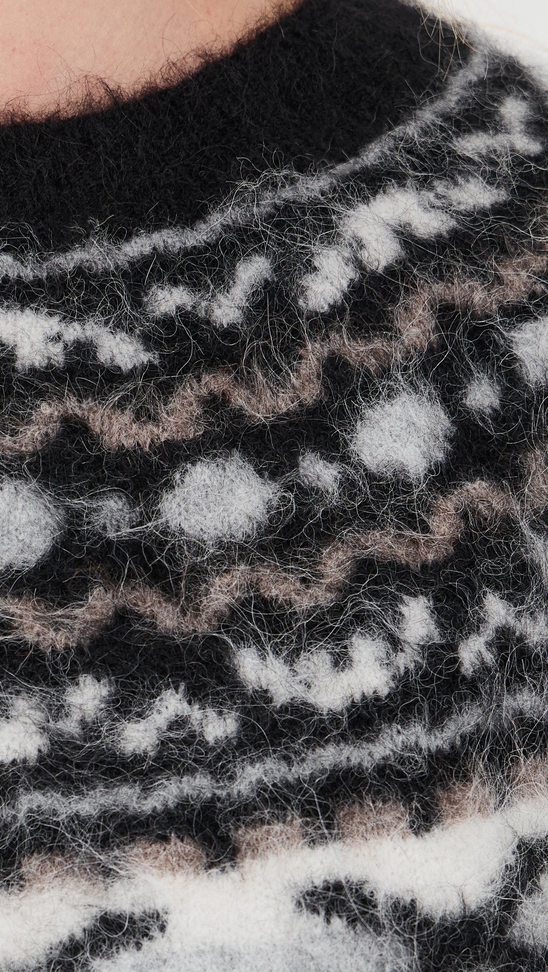 Cecilia Pullover Black Combo
