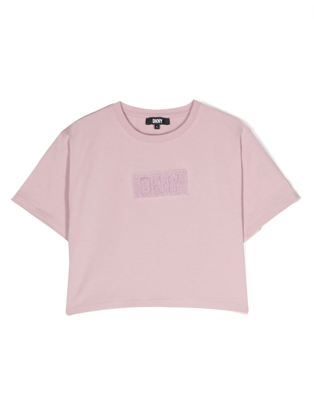 Logo-patch T-shirt - Pink