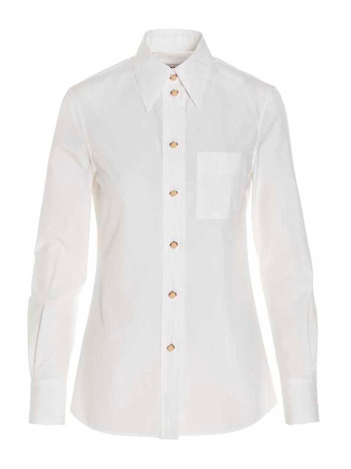 Ls shirt with button closure