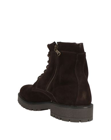 Man Ankle boots Dark brown Size 10 Leather