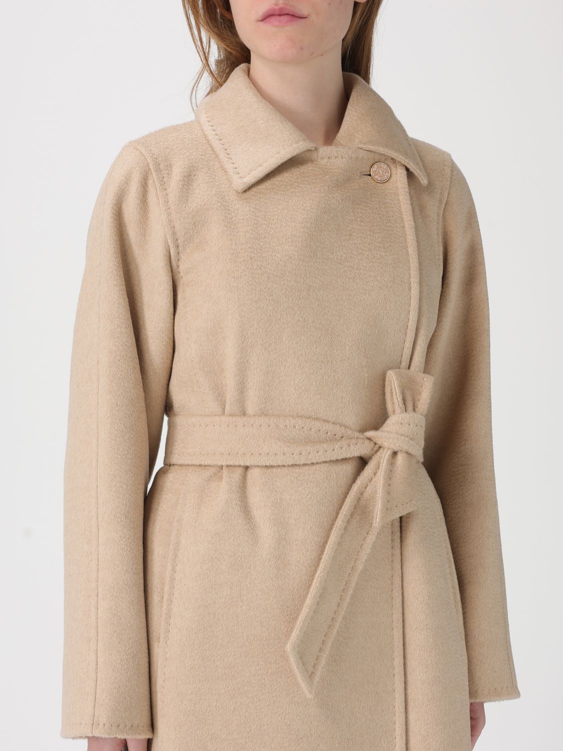 Coat Woman color Beige