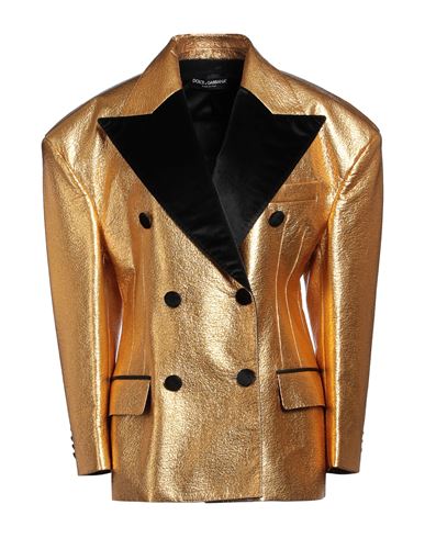 Woman Blazer Gold