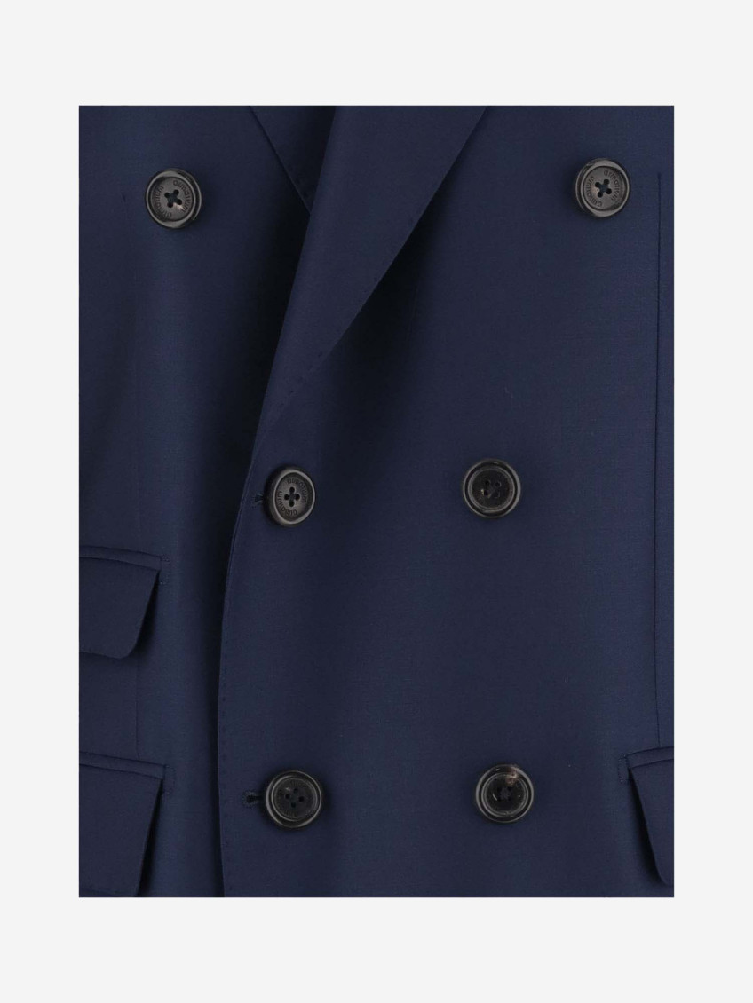 Double-breasted Wool Coat