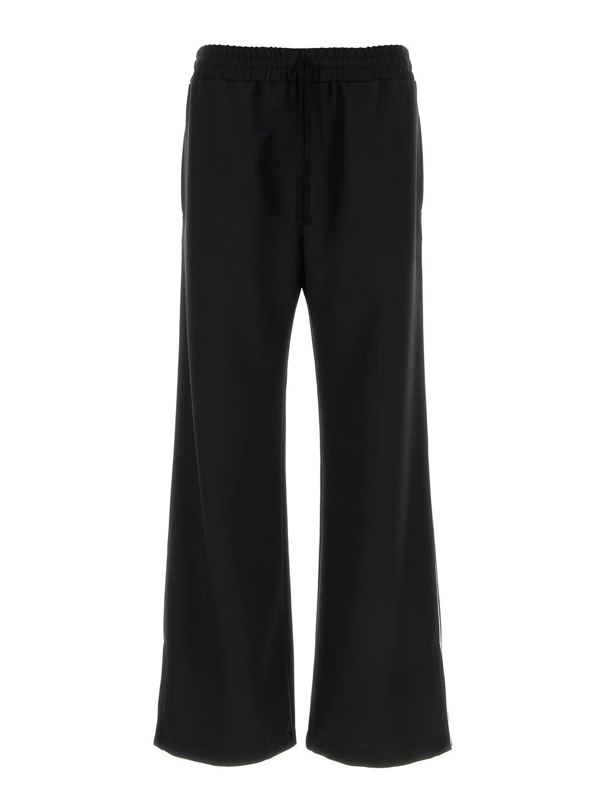 Valentino Garavani - wide leg polyester trousers back pocket