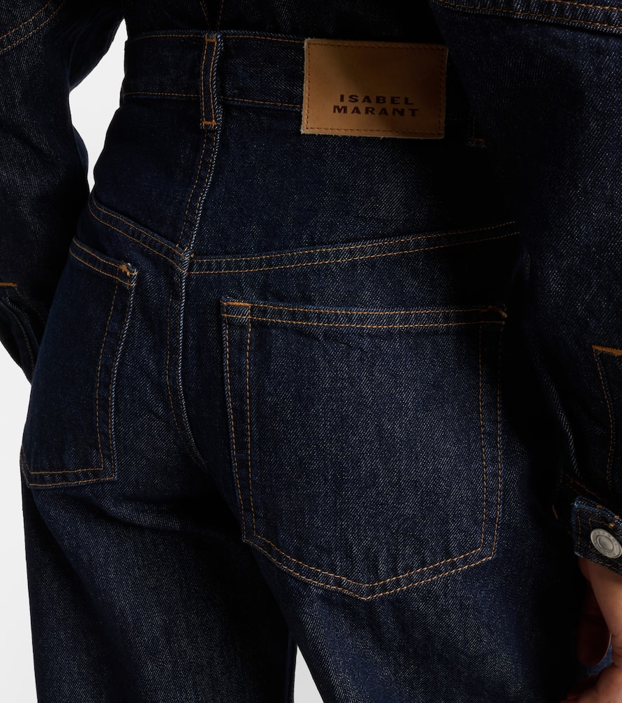 Drolane high-rise straight jeans