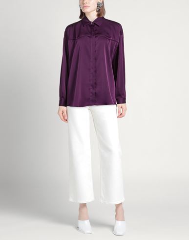 Woman Shirt Plum Size M Polyester