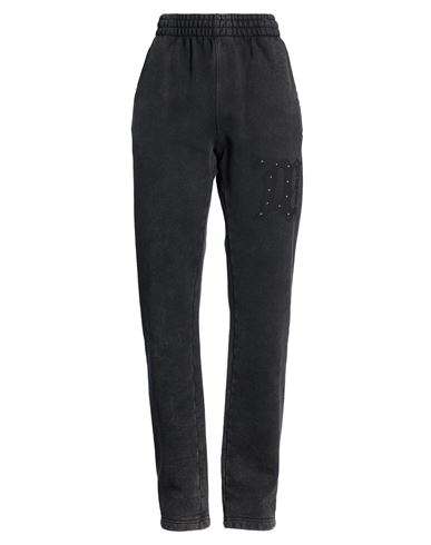 Woman Pants Black Size M Cotton