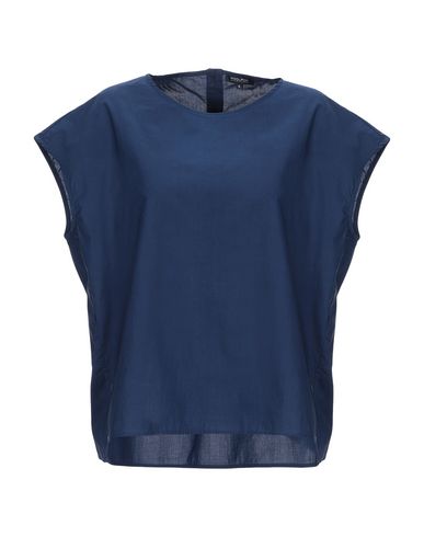Woman Top Blue Size S Cotton