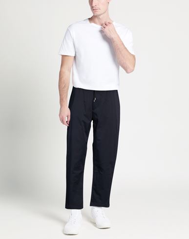 Man Pants Navy Size XL Cotton, Elastane