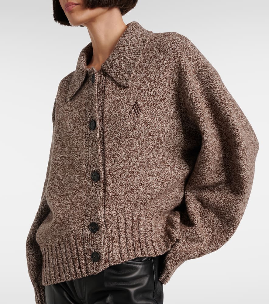 Wool and cashmere cardigan