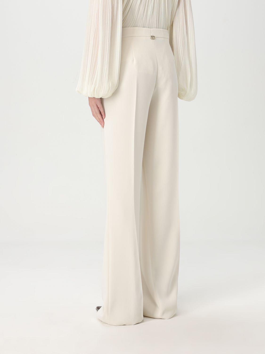 Pants Woman color Pearl